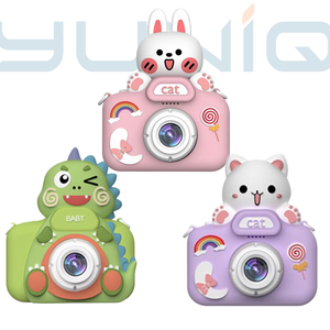 Máy ảnh đồ chơi Yuniq <span class=keywords><strong>Kids</strong></span> dành cho trẻ từ 3-12 tuổi, phổ biến, có chức năng chiếu hình, kết nối mạng xã hội, pin tốt, thẻ nhớ M-SD, 1080 X5S, dành cho bé trai và bé gái - Product Image 1
