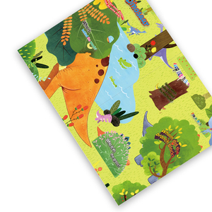 <span class=keywords><strong>Livre</strong></span> à rabats magnifiquement illustré pour enfants - Aventure des animaux de <span class=keywords><strong>la</strong></span> forêt, <span class=keywords><strong>livre</strong></span> cartonné éducatif de haute qualité, design personnalisé - Product Image 6