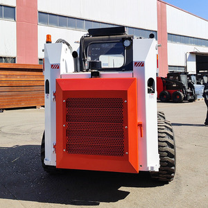 Pengiriman Gratis Mini Skid Steer <span class=keywords><strong>Wheel</strong></span> <span class=keywords><strong>Loader</strong></span> Terlaris Mesin Cummins Euro5/EPA Pompa Kawasaki Quick Hitch Front <span class=keywords><strong>Loader</strong></span> - Product Image 1