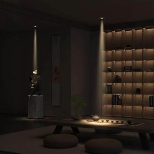 โคมไฟเพดาน7W 12W, โคมไฟดาวน์ไลท์ LED ดาวน์ไลท์ติดเพดานไม่มีรูไฟดาวน์ไลท์ติดเพดานห้องนอน - Product Image 5