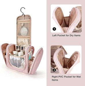 Borsa <span class=keywords><strong>da</strong></span> viaggio <span class=keywords><strong>da</strong></span> toilette con gancio appeso per il trucco borsa cosmetica <span class=keywords><strong>Organizer</strong></span> <span class=keywords><strong>da</strong></span> viaggio per accessori - Product Image 5