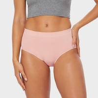 Ropa Interior Femenina de Punto Sin Costuras, Bragas Invisibles con Bordes Cortados a Láser, Secado Rápido, Ecológicas, de Alta Calidad, Cintura Media, para Adultos