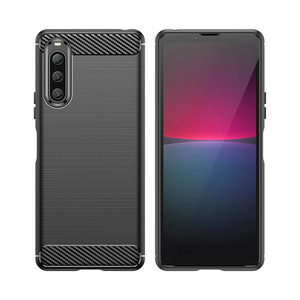Housse de protection antidérapante pour <span class=keywords><strong>Sony</strong></span> <span class=keywords><strong>Xperia</strong></span> 10VII/5V/1VI/XZ1/XZ2/ACE2 <span class=keywords><strong>coque</strong></span> de téléphone robuste brossée à dissipation thermique en fibre de carbone - Product Image 6