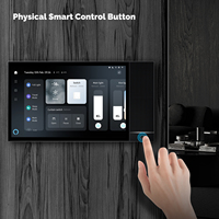 Panneau de commande intelligent LangYeao avec écran LCD HD de 8 pouces, compatible Alexa, passerelle Zigbee+Bluetooth Mesh, télécommande IR pour la domotique