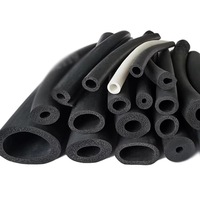 Tube rond creux en mousse de caoutchouc EPDM noir, personnalisable, amortisseur de chocs, joint d'étanchéité perforé, joint torique, isolation phonique en éponge