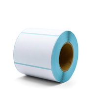 Promotion Vente Flash : Étiquettes d'expédition vierges 4x2 imperméables, résistantes à l'huile et aux UV, anti-rayures, 500 pièces/rouleau - Étiquettes thermiques directes
