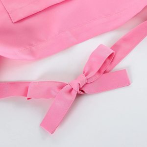 Delantal de cintura para <span class=keywords><strong>mujer</strong></span> con bolsillo, medio delantal, camarera, sirvienta, <span class=keywords><strong>disfraz</strong></span>, delantales para cocina, restaurante, cafetería - Product Image 5