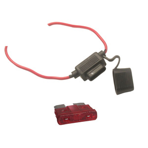 Porte-fusible 12V 15A 20A 25A 30A pour automobile et moto, dispositif de protection de la prise de fusible - Product Image 1