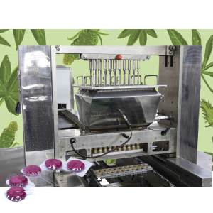 Máquina para Hacer Gomitas Veganas <span class=keywords><strong>Sin</strong></span> <span class=keywords><strong>Gluten</strong></span>, Caramelos de Frutas, Gomitas de Serpiente, Máquina Formadora de Hamburguesas de Gomitas en Venta - Product Image 5