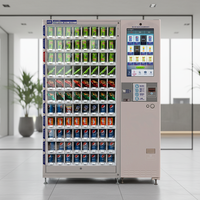 Distributeur automatique de snacks et d'aliments CE ISO9001, déjeuner en boîte délicieux, 36 casiers, choix variés pour les articles de vente au détail