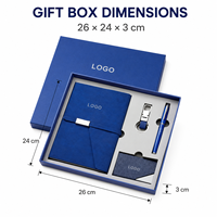Nouvel ensemble de cadeaux d'entreprise innovants et uniques : carnet en cuir, stylo, porte-cartes de visite, idées de produits promotionnels, souvenirs d'entreprise