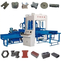 Mini machine hydraulique entièrement automatique pour blocs creux 3-15 - Contrôle PLC, multifonctionnelle pour béton/parpaings - Certifiée CE
