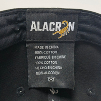 Gorras de Béisbol Personalizadas de Cinco Paneles para Hombre, de Algodón de Alta Calidad, con Bordado Personalizado de Logotipo, Venta al por Mayor