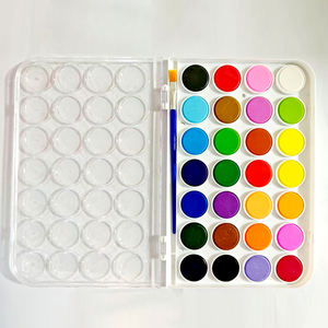 Juego de Pinturas de Acuarela de 48 Colores, Lavable, Diseño de Viaje, Perfecto para Hacer Tarjetas, Ilustraciones, Pintura y Caligrafía - Product Image 2