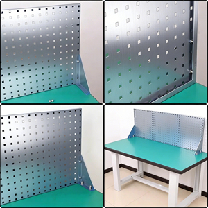 Support de table triangulaire robuste multicolore pour rangement et organisation d'outils - Product Image 5