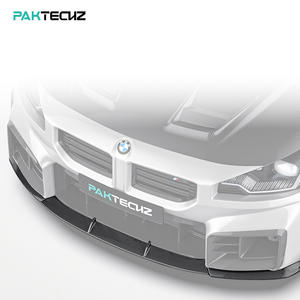 Paktechz Spoiler de pare-chocs avant en fibre de carbone sèche Ver.1 Kit carrosserie aérodynamique pour BMW M2 G87 2023 - Accessoires - Product Image 5