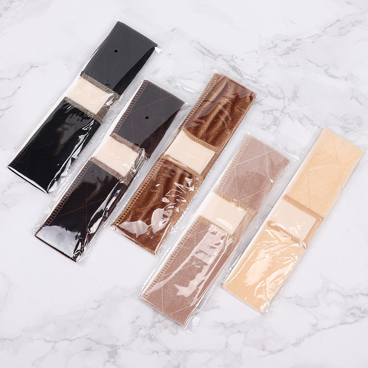 Amazon U Тип парик сцепление кружева передняя лента бархат с волшебной пряжкой Бархатные эластичные ленты для париков