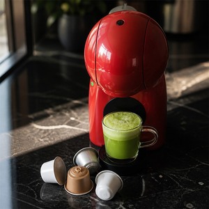 Capsules de Latte Matcha Vanille – 16 par boîte – Dosettes de thé vert doux et sucré – Style Cappuccino – Prix de gros - Product Image 6