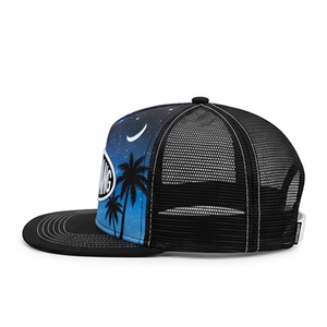 Casquette de camionneur vintage à carreaux avec surpiqûres contrastées, casquette 5 panneaux personnalisable par broderie pour un usage décontracté - Product Image 4