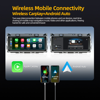 Écran tactile Android 10,25 pouces pour Jaguar XF/XFL 2016-2018, GPS, CarPlay sans fil, autoradio, navigation, multimédia, tableau de bord, 1 an