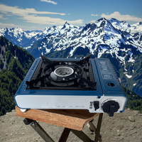 Réchauds de camping en gros, cuisinières à gaz portables, réchaud à gaz magnétique, accessoires de camping, réchaud à cassette pour voyage et pique-nique
