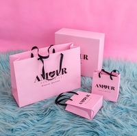 Sacs cadeaux personnalisés à proximité pour les produits de soins Sac de boîtes à bougies à la crème avec poignée Sac d'emballage d'accessoires personnalisés