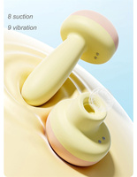 Vibreur Réveil Discret et Sensuel pour Femme, Cadeau de Saint-Valentin, Réveil Vibratoire Connecté avec Application et Télécommande, Jouet Sexuel de Succion