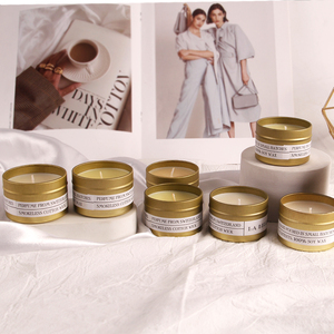 <span class=keywords><strong>Bougie</strong></span> parfumée en boîte de voyage, <span class=keywords><strong>bougie</strong></span> en cire de soja, aromathérapie, pour les boutiques en ligne, les magasins de cadeaux et les marques lifestyle - Product Image 4