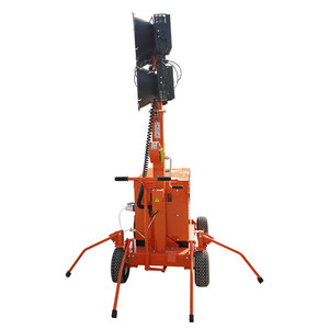 3セクション4.5mマスト4x200Wポータブル6kw LEDディーゼル発電機ライトタワーフラッドライト - Product Image 4