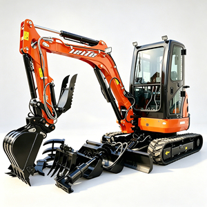 รถขุดขนาดเล็ก 3.5 ตัน เครื่องยนต์ 2 จังหวะ รถขุดจีนขนาดเล็ก - Product Image 1