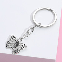 Date Creative Guyin en alliage de Zinc papillon printemps/été série porte-clés voiture suspendus accessoires usine directe en gros