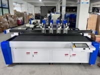 Mesin Pemotong CNC Otomatis AOL Digital untuk Busa EVA, Styrofoam, Neoprene, dan Spons Komposit 4KW Mudah Dioperasikan