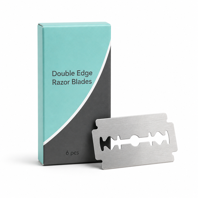 Double Edge Razor Blades Stainless Steel Traditional Face Shaving Universal Fit Factory Wholesale