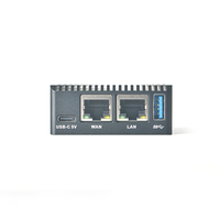 NanoPi R3S Mini Router RK3566 OpenWRT 2GB LPDDR4X RAM 32GB EMMC Dual-Gbps Ethernet Placa de desarrollo para Smart Home