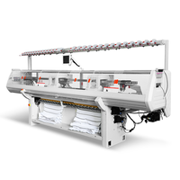 Máquina de Tejer Cuellos de 80 Pulgadas, Sistema Dual, Máquina de Tejer Computarizada de Función Completa para Cuellos de Polo