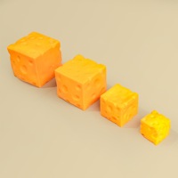 Vente en gros : Jouet anti-stress géant en TPR à remontée lente, cube à presser en forme de fromage, 12 cm, jouet souple géant en forme de fromage