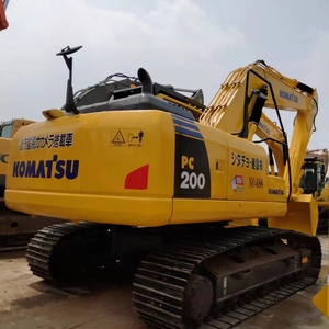 เครื่องจักรก่อสร้างมือสองขนาด 20 ตันสำหรับขาย รถขุดโคมัตสึ PC200 รถขุดโคมัตสึ PC200-8 มือสอง รถขุดโคมัตสึ PC200-8N1 มือสอง - Product Image 4