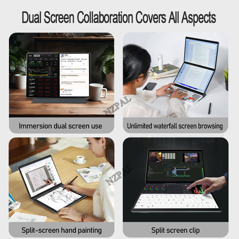 ORANGLES Brand New 14" Dual Touch Screen Gaming Laptop | 1920x1200 Display | 16GB DDR4 RAM | Original – orangles Kuwait - full product showcase - displaying specifications - Image 5 of 6 | adapts to any space | Brand New 14" Dual Touch Screen Gaming Laptop | 1920x1200 Display | 16GB DDR4 RAM | Original – orangles Kuwait deal New Jersey | Free Shipping ORANGLES