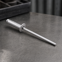 Rivets à trois plis en aluminium de fabrication chinoise de haute qualité, étanches, avec rondelle en caoutchouc pour utilisation en bateau