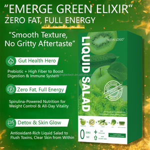 OEM naturale estratto vegetale biologico perdita di peso bevanda vegana insalata verde integratore alimentare liquido multivitaminico - Product Image 2