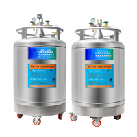 Réservoir Cryogénique en Aluminium Aéronautique YDZ-30, Conteneur de Stockage Biologique à Azote Liquide, Conteneur d'Azote Liquide Biologique pour Sal