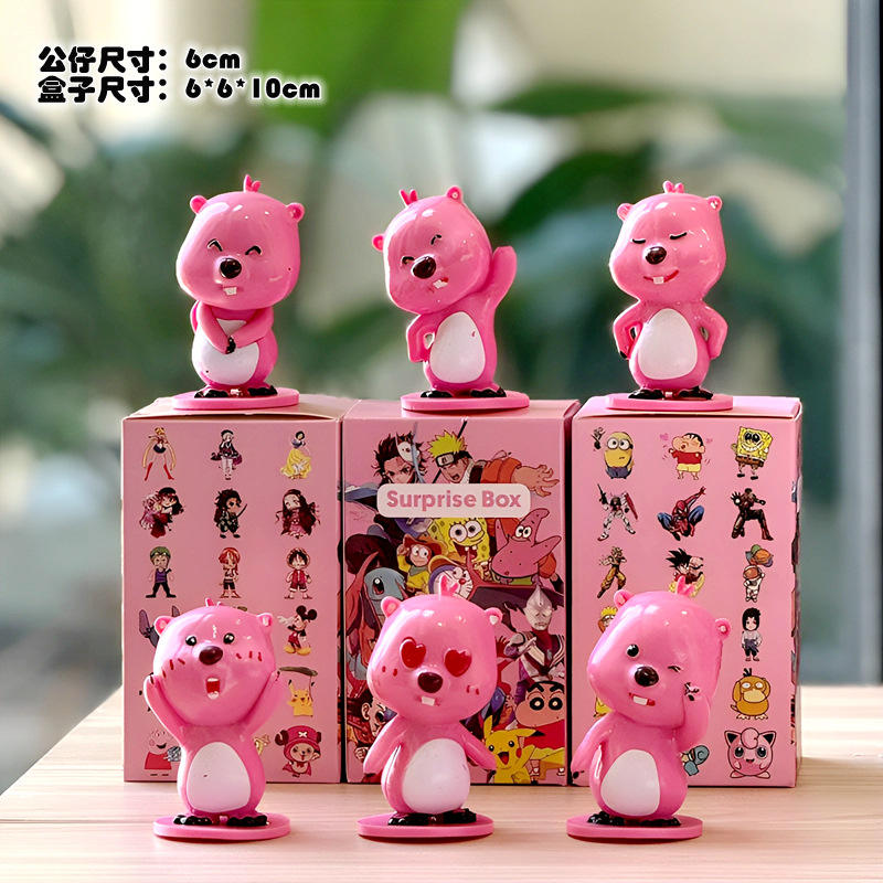 Un lot de 6 (avec boîte à poudre)