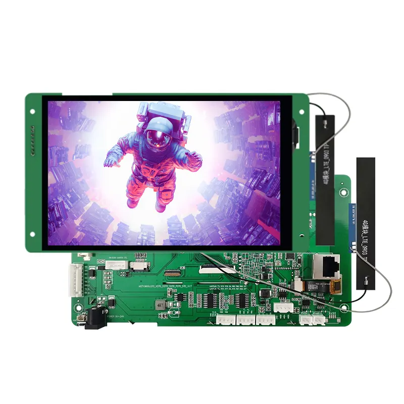 디스플레이 모듈 퀄컴 터치 스크린 5 7 8 10.1 INCH 디스플레이 산업 등급 소프트웨어 맞춤형 지능형 그래픽 LCD