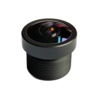 Objectif fisheye grand angle 3MP 1,1 mm M12 FOV 220 °    Étanche IP69 6G+IR pour drone, caméra de voiture et caméra de sécurité