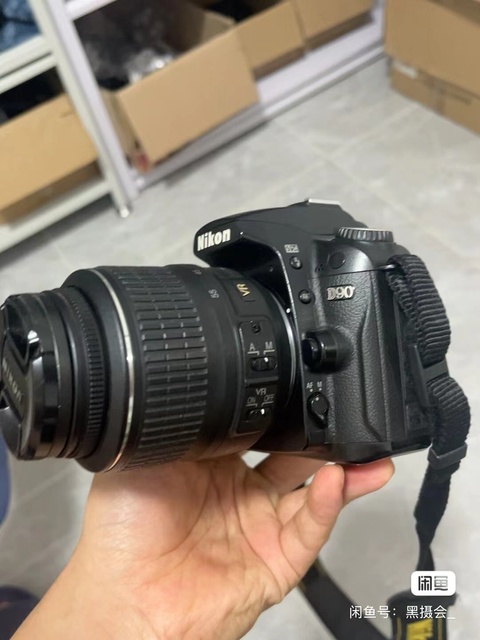 Excellent USD198 Kit=D90+lens 18-55 mm Original Ni kon Second hand Used Camera DSLR Professional Digital Camera Photography