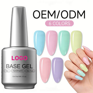 Vernis à Ongles Gel UV/LED OEM en Gros pour Nail Art, Longue Durée, 6 Couleurs, Sans HEMA ni TPO, Conforme aux Normes Européennes, Non Toxique, pour Salons - Product Image 1