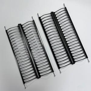 Modern Double-Layer Drain <b>Kitchen</b> <b>Storage</b> Rack Large Capacity Powder Black Dish Rack Assembled Countertop for In-Cabinet Tablewa - Product Image 1