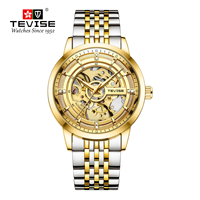 Montre-bracelet mécanique automatique de luxe Tevise 874J, marque de mode originale, étanche, pour homme, Reloj Montre Homme Uhr