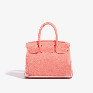 Borsa Tote da <span class=keywords><strong>Donna</strong></span> Classica e Alla Moda con Fibbia Dorata, Grande Capacità, Realizzata in Tessuto Spugna - Product Image 1