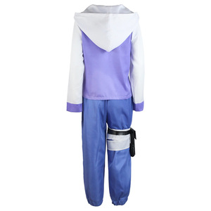 Disfraz de Hinata Hyuga, conjunto completo de disfraz de anime para niñas, material de poliéster, primavera 2022 - Product Image 4